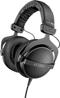 Dt 770 M Headphones For Monitoring With High Attenuation And In-line Volume Control (cl