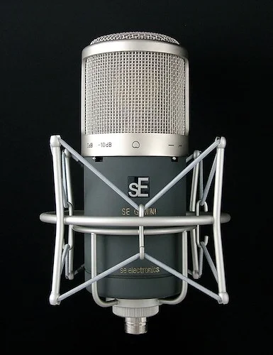 Dual-Tube Cardioid condenser with -10dB pad and hi