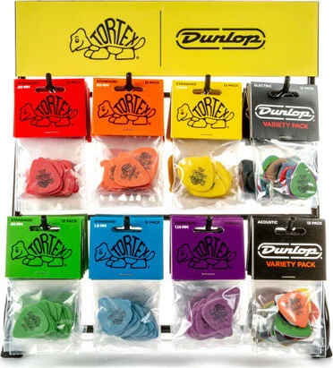 DUNLOP TORTEX 8 HOOK DISPLAY - LOADED