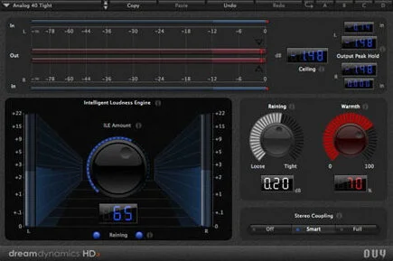 Duy Dream Dynamics HDa (Download) <br>Can replace classical multiband compressors, limiters and levellers