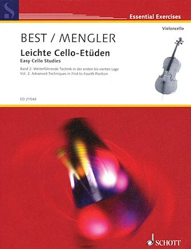 Easy Cello Studies Volume 2 - Further Techniques in First to Fourth Position