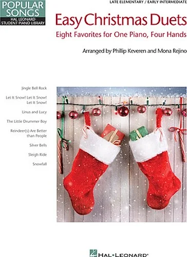 Easy Christmas Duets - 8 Songs for One Piano, Four Hands