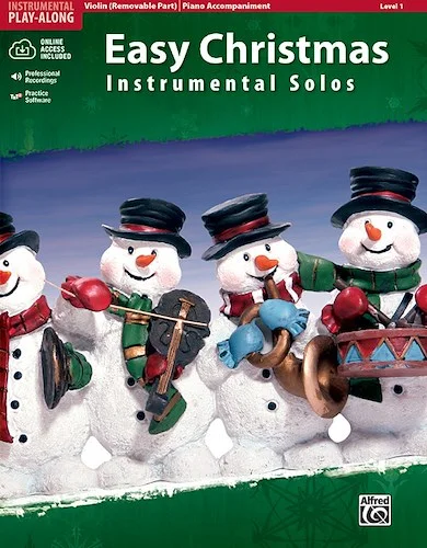 Easy Christmas Instrumental Solos, Level 1 for Strings