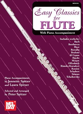 Easy Classics for Flute - with Piano Accompaniment