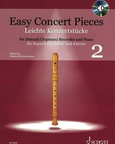 Easy Concert Pieces Book 2: 24 Pieces from 5 Centuries - 24 Pieces from 5 Centuries