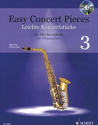 Easy Concert Pieces Book 3 - 17 Pieces from 6 Centuries
Alto Saxophone and Piano