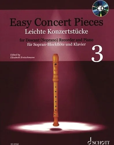 Easy Concert Pieces, Book 3 - 21 Pieces from 5 Centuries