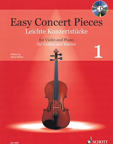 Easy Concert Pieces for Violin and Piano - Volume 1