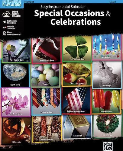 Easy Instrumental Solos for Special Occasions & Celebrations