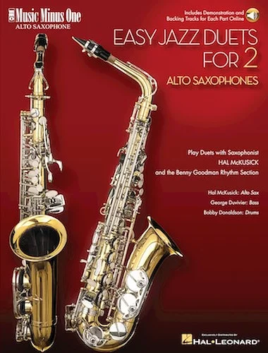Easy Jazz Duets for 2 Alto Saxophones and Rhythm Section