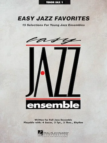 Easy Jazz Favorites - Tenor Sax 1