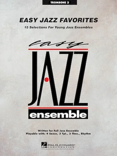 Easy Jazz Favorites - Trombone 3