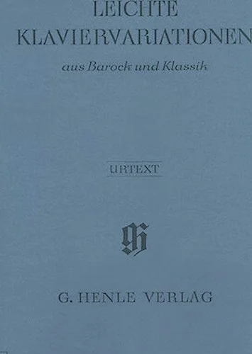 Easy Piano Variations from the Baroque and Classical Periods