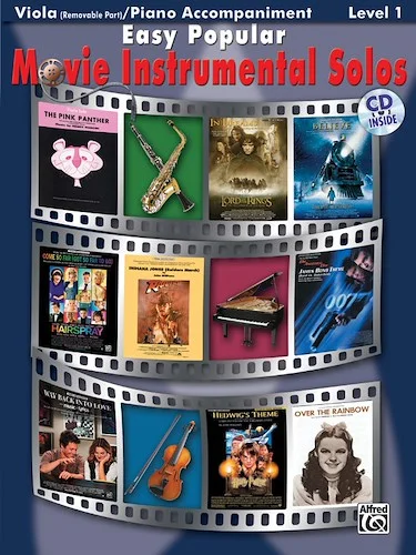 Easy Popular Movie Instrumental Solos for Strings