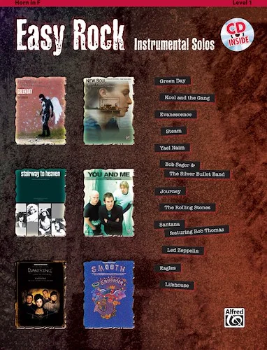 Easy Rock Instrumental Solos, Level 1