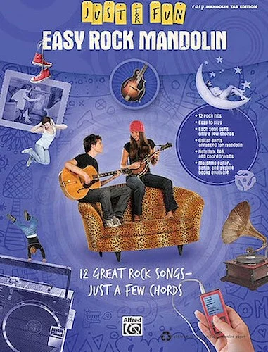 Easy Rock Mandolin - 12 Great Songs - Just a Few Chords