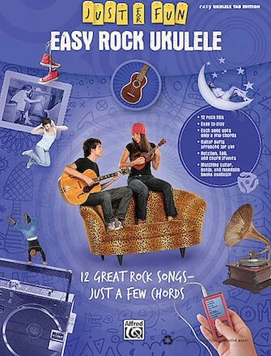 Easy Rock Ukulele - 12 Great Songs - Just a Few Chords