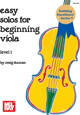 Easy Solos for Beginning Viola<br>Level 1