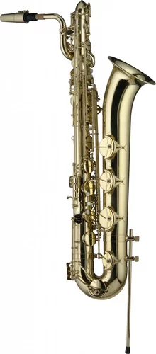 Eb Baritone Saxophone, in flight case