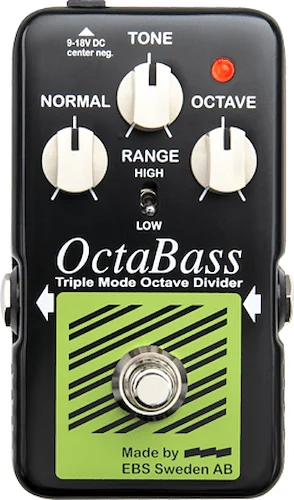 EBS Pedal Blue Label Series- Octa Bass Octave Divider