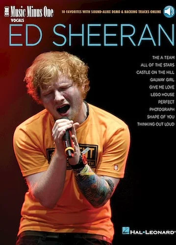 Ed Sheeran - 10 Favorites with Sound-Alike Demo & Backing Tracks Online