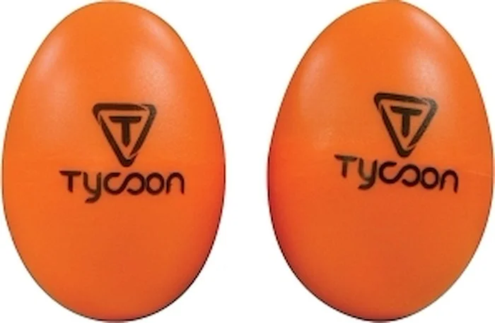 Egg Shakers (Plastic Pair) - Orange