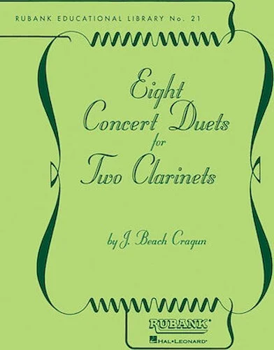 Eight Concert Duets for Two Clarinets