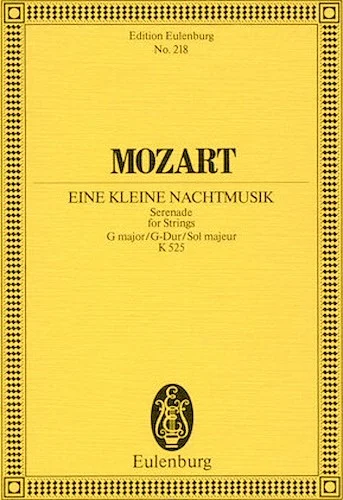 Eine kleine Nachtmusik, KV 525 - Serenade in G Major