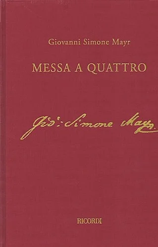 "Einsiedeln Mass" in C minor (Messa a Quattro)
Full Score with Critical Commentary - Subscriber price within a subscription to the series: $379.00