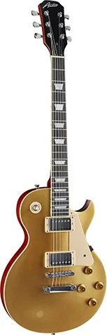 Austin Electric Guitar, Single Cut Super 6-Pro Gold Top Image
