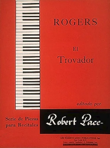 El Trovador  Serie De Piezas Para Recitales  Red (Sheet Music in Spanish)