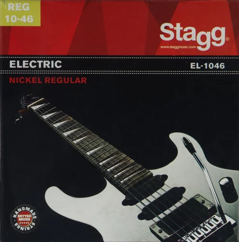Stagg Regular EL-1046 Nickel Plated Steel Strings For Electric Guitar