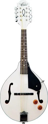 Elec Mandolin                 A STYLE WHITE FINISH          