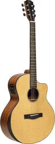 Electric-Acoustic Guitar with Spruce Top, Glencairn Series