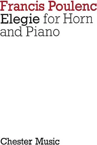 Elegie for Horn and Piano