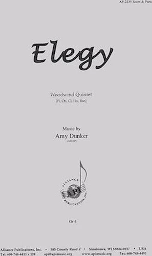 Elegy For Woodwind Quintet