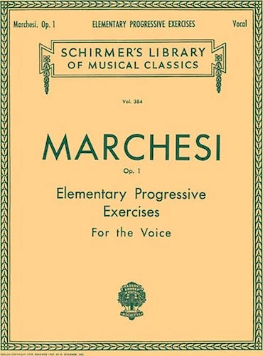 Elementary Progressive Exercises, Op. 1
