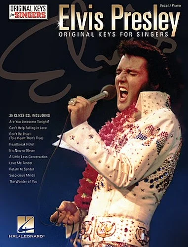 Elvis Presley - Original Keys for Singers