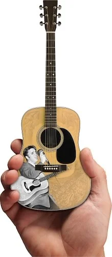 Elvis Presley Signature '55 Tribute Acoustic Model - Miniature Guitar Replica Collectible