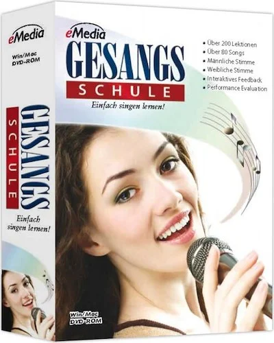 eMedia Gesangsschule PC (Download)<br>eMedia Gesangsschule PC / WIN Download