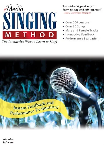 eMedia Singing Method PC (Download)<br>eMedia Singing Method PC / WIN download