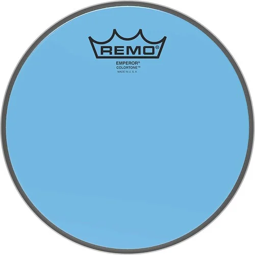 Emperor Colortone batter drumhead, blue, 8"