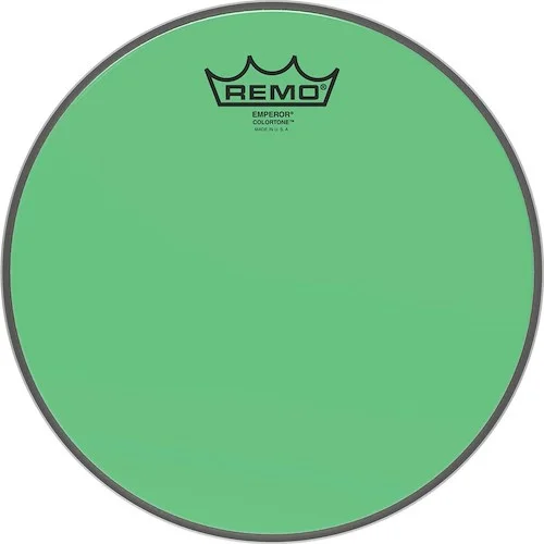 Emperor Colortone batter drumhead, green, 10"