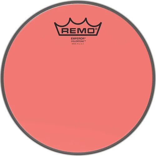 Emperor Colortone batter drumhead, red, 8"