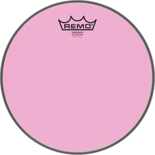 Emperor Colortone(TM) Pink Drumhead - Tom Batter 10”