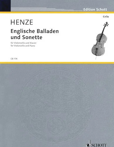 Englische Balladen und Sonette (1984/85; 2003)