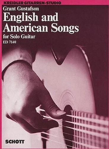 English and American Songs for Solo Guitar
