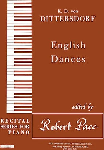 English Dances - Recital Series for Piano, Brown (Book V)