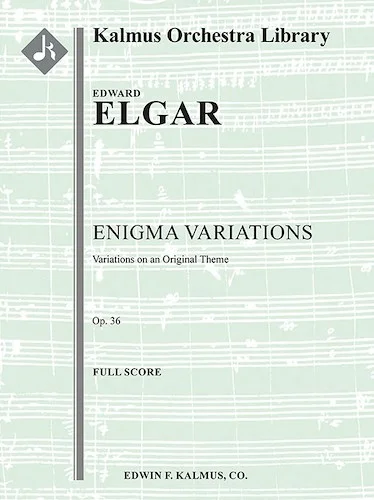 Enigma Variations: Variations on an Original Theme, Op. 36<br>