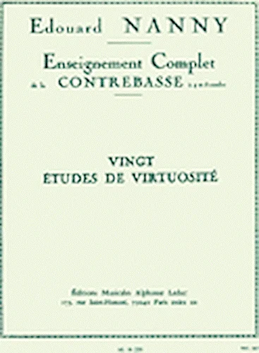 Enseignement Complet de la Contrebasse - Complete Study of the Double Bass